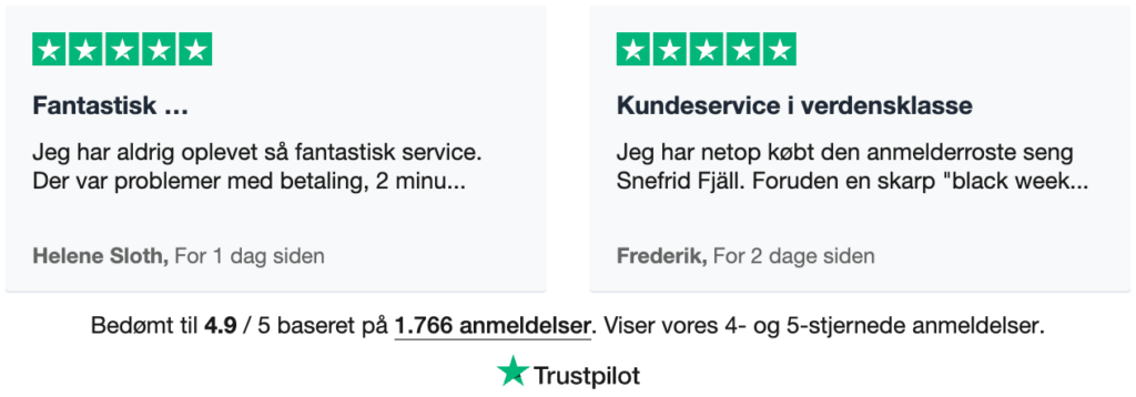NordicDream trustpilot