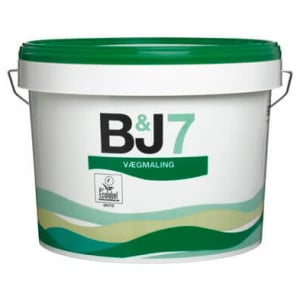 407 B&J 7 Vægmaling 5 x 9 Liter (Storkøb)