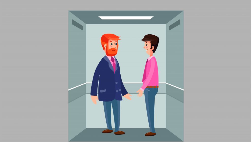 Infographic elevator pitch