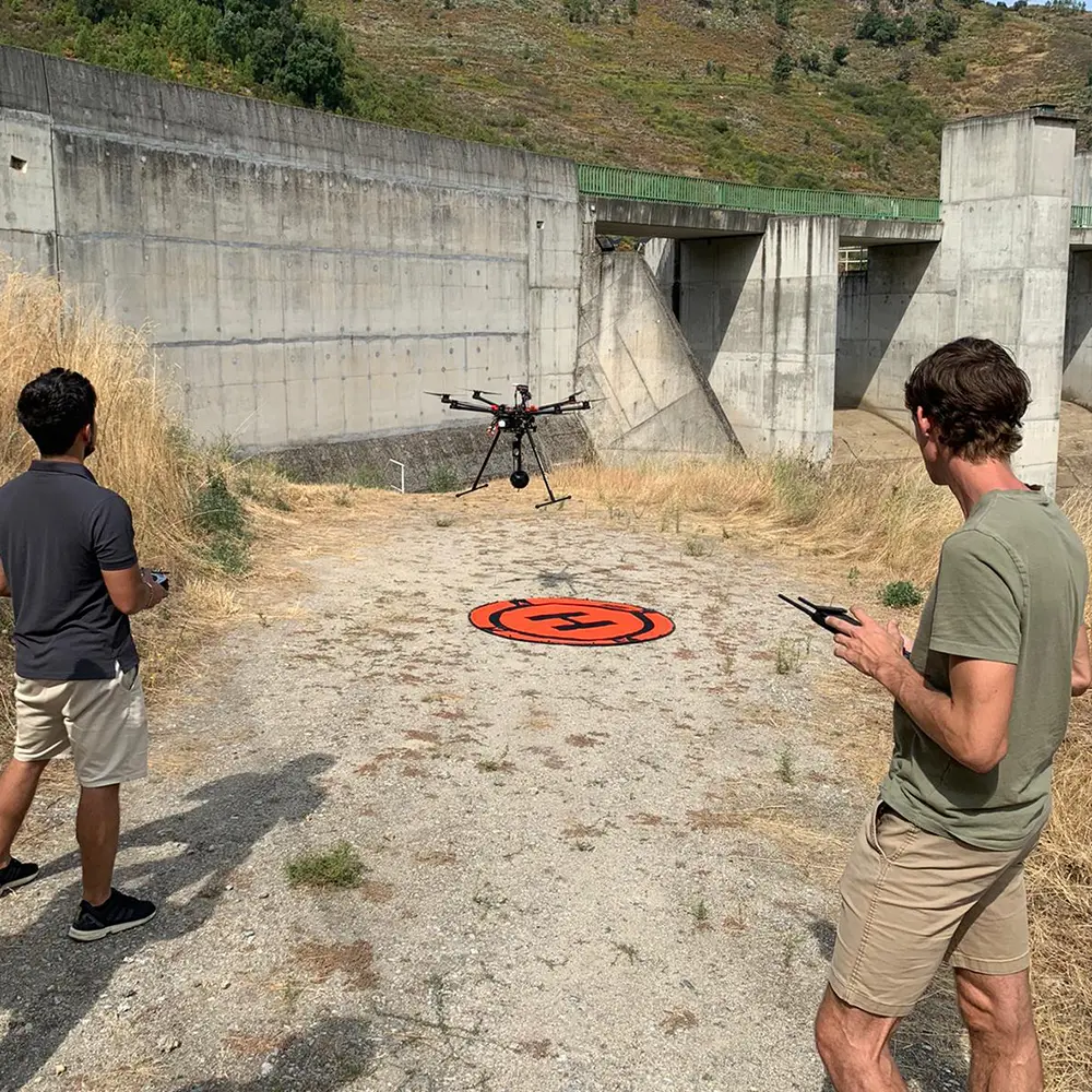 Rick Cosijn is in Portugal met een 360 graden camera en een drone om opnames te maken voor het Pangaea Life project.