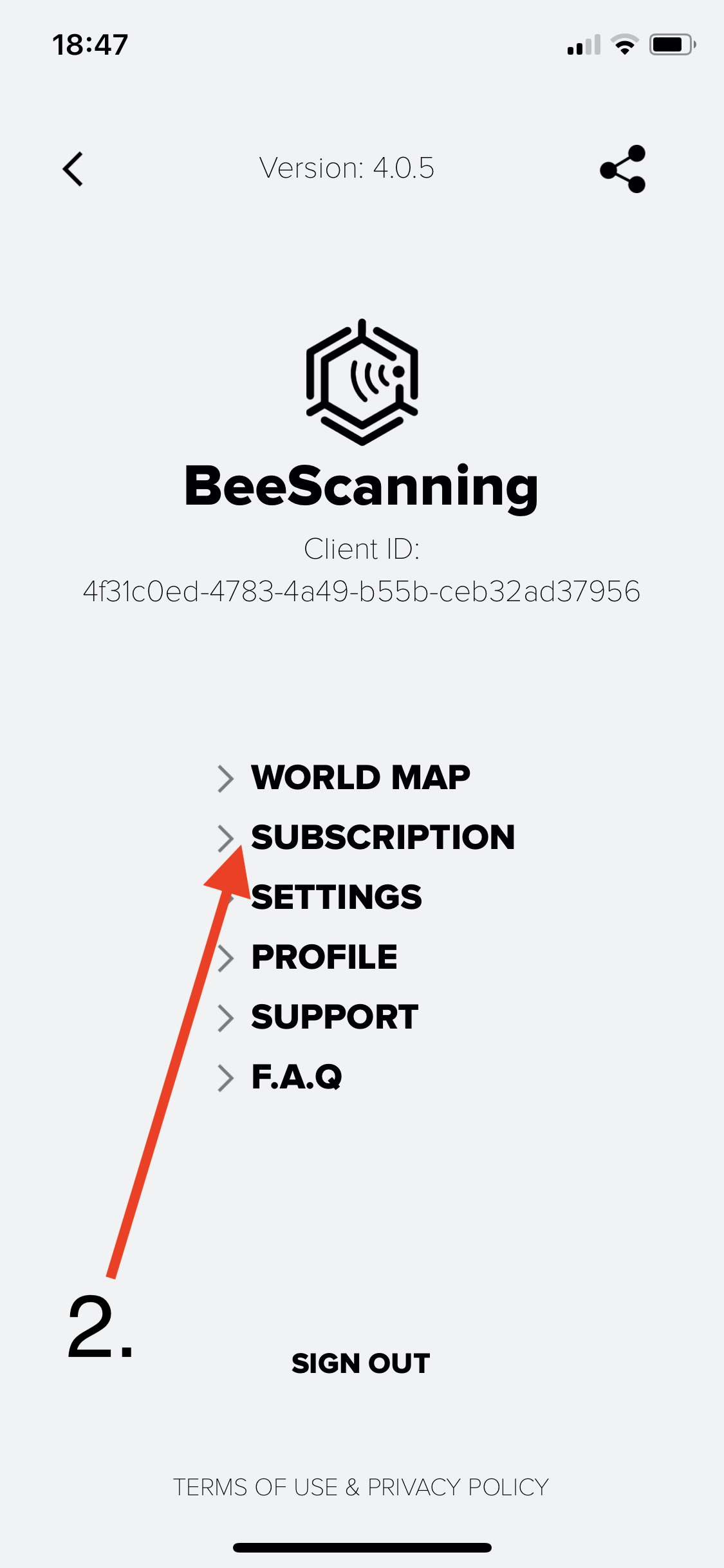 Cancel Subscription BeeScanning