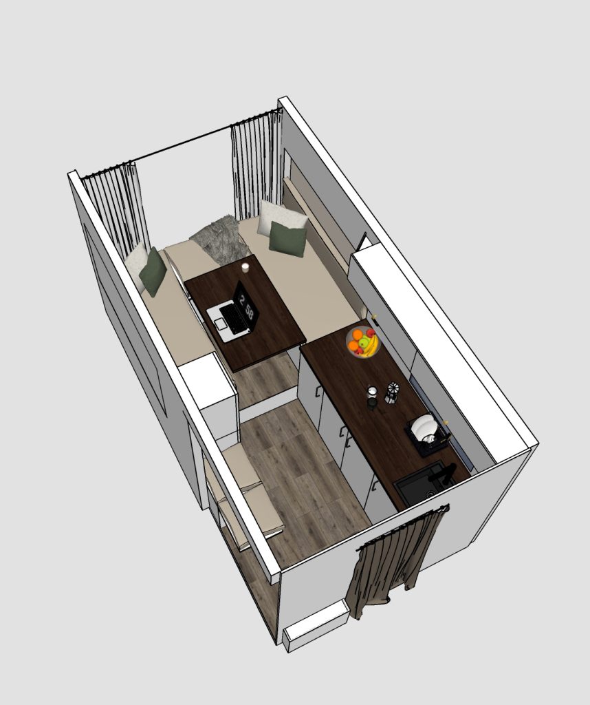 3D Visualisierung zweiter Ausbau
