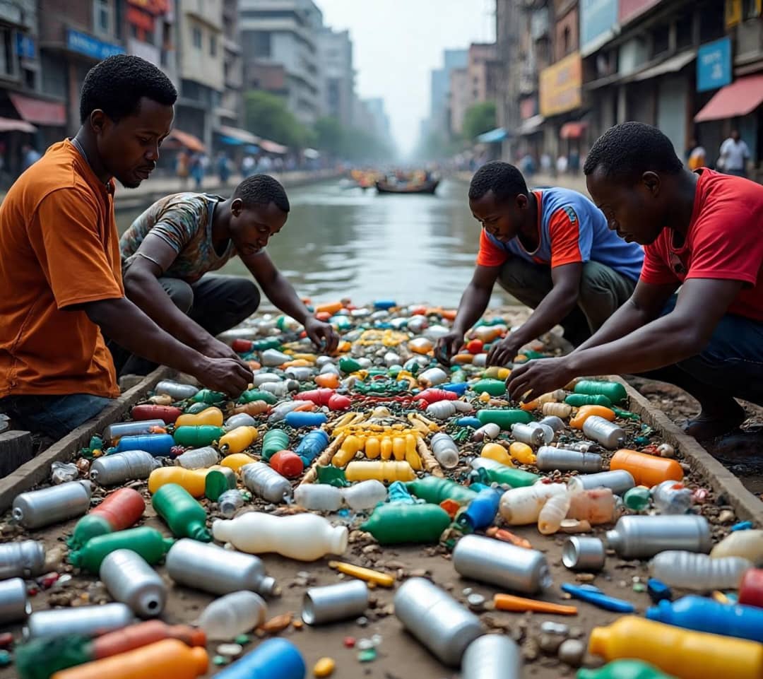 Afrique du Sud : les déchets de la rivière deviennent des œuvres d&rsquo;art