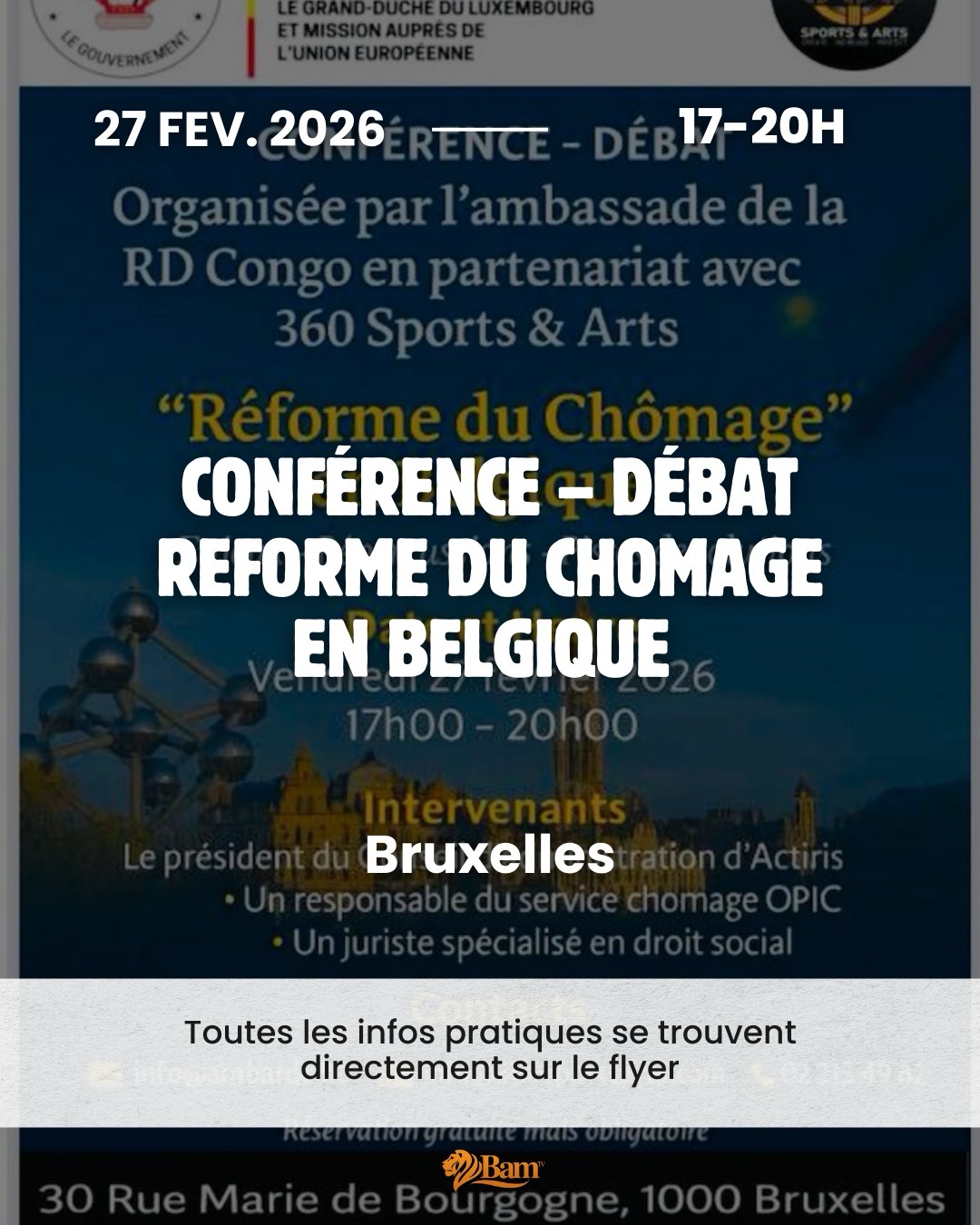 Belgique : La diaspora congolaise face aux réformes du chômage