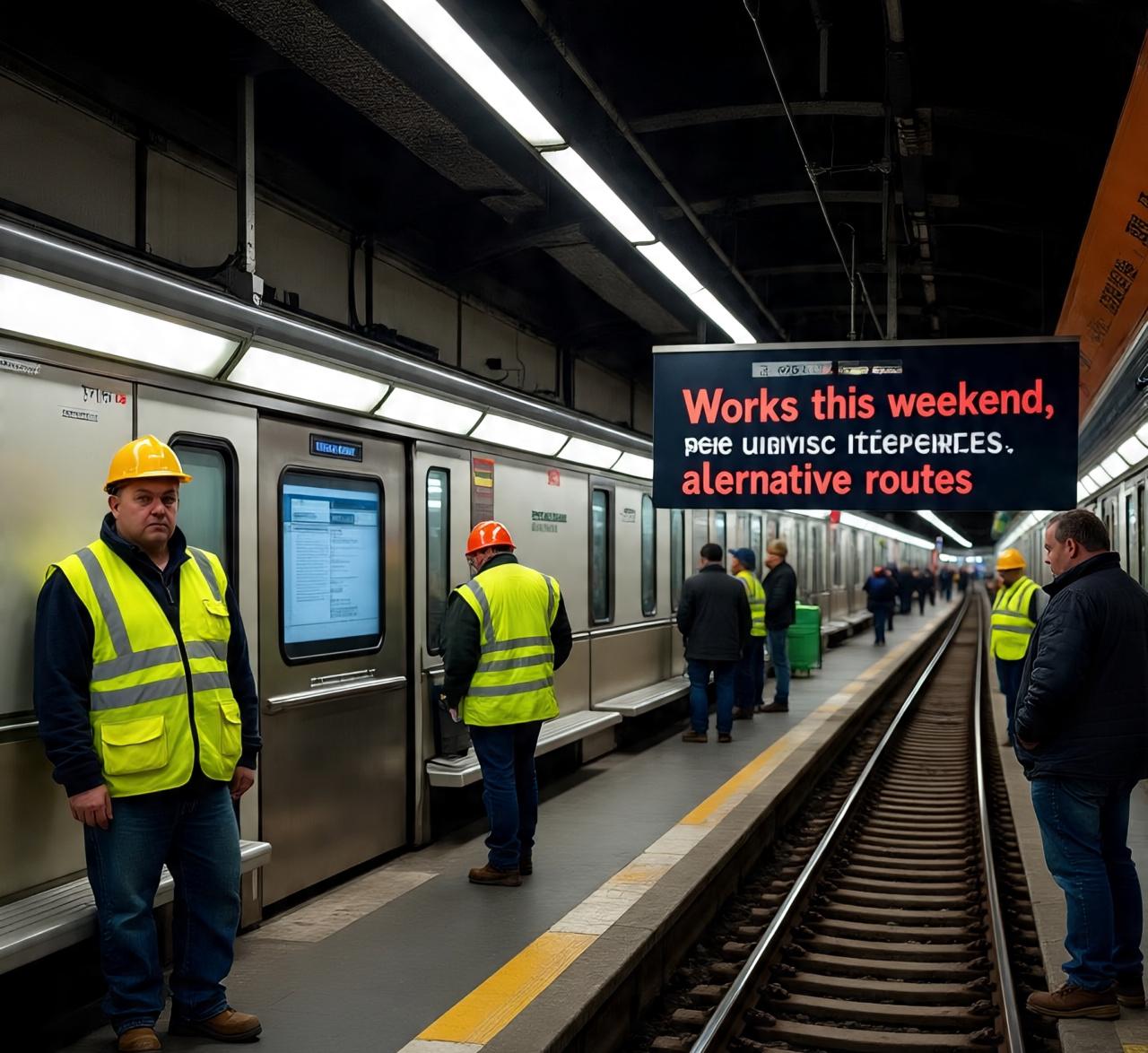 Bruxelles : interruption des métros de la Stib ce week-end pour travaux