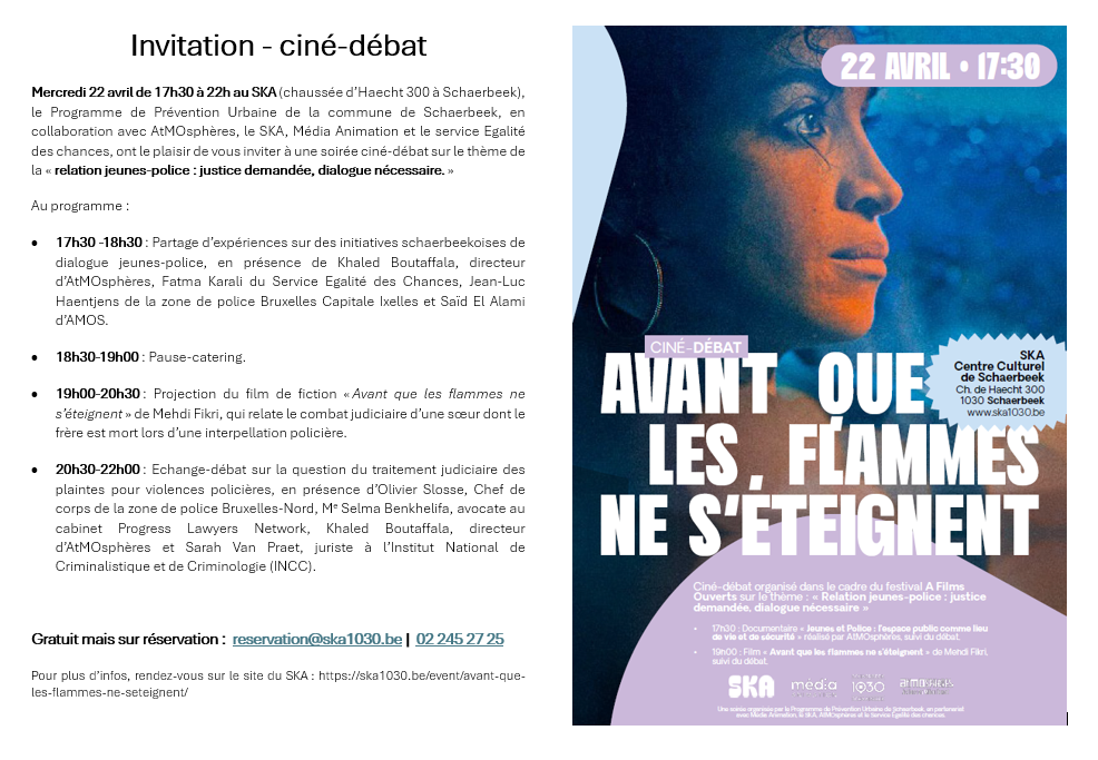 Dialogue nécessaire : jeunes et police, une quête de justice