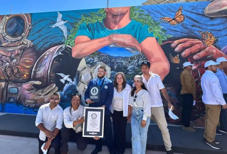 Guinness Record : La Paz bat un record avec sa fresque AR