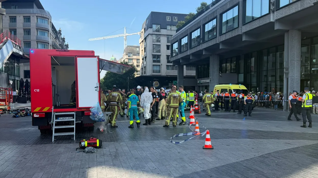 Belgique : Incendie maîtrisé au bâtiment OXY à Bruxelles