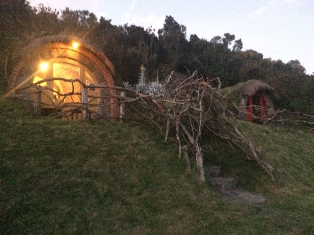 Hobbit hole secret garden hostel Ecuador