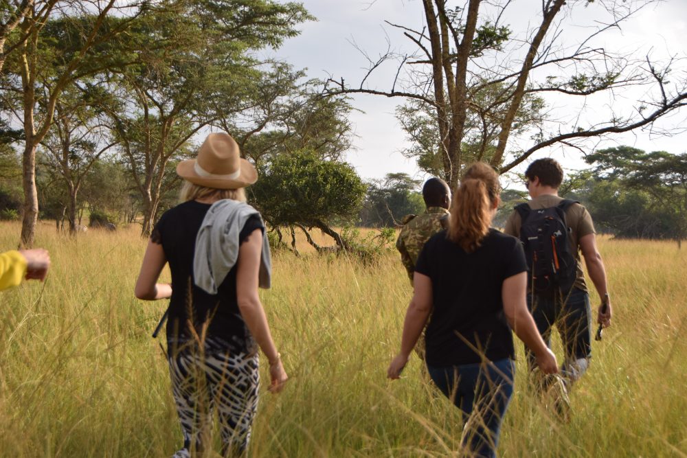 uganda safari walk