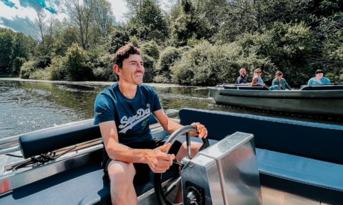 varen met de sloep Almere