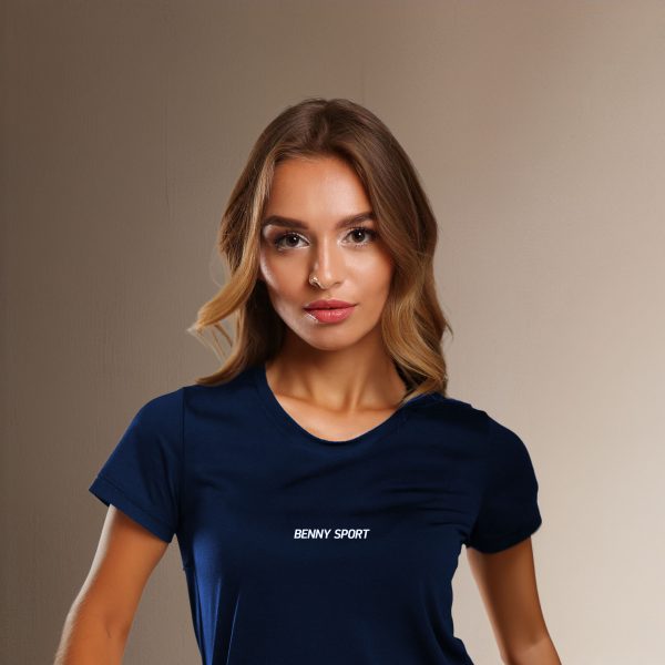 BENNY SPORT Fitness Shirt Women Navy Blue