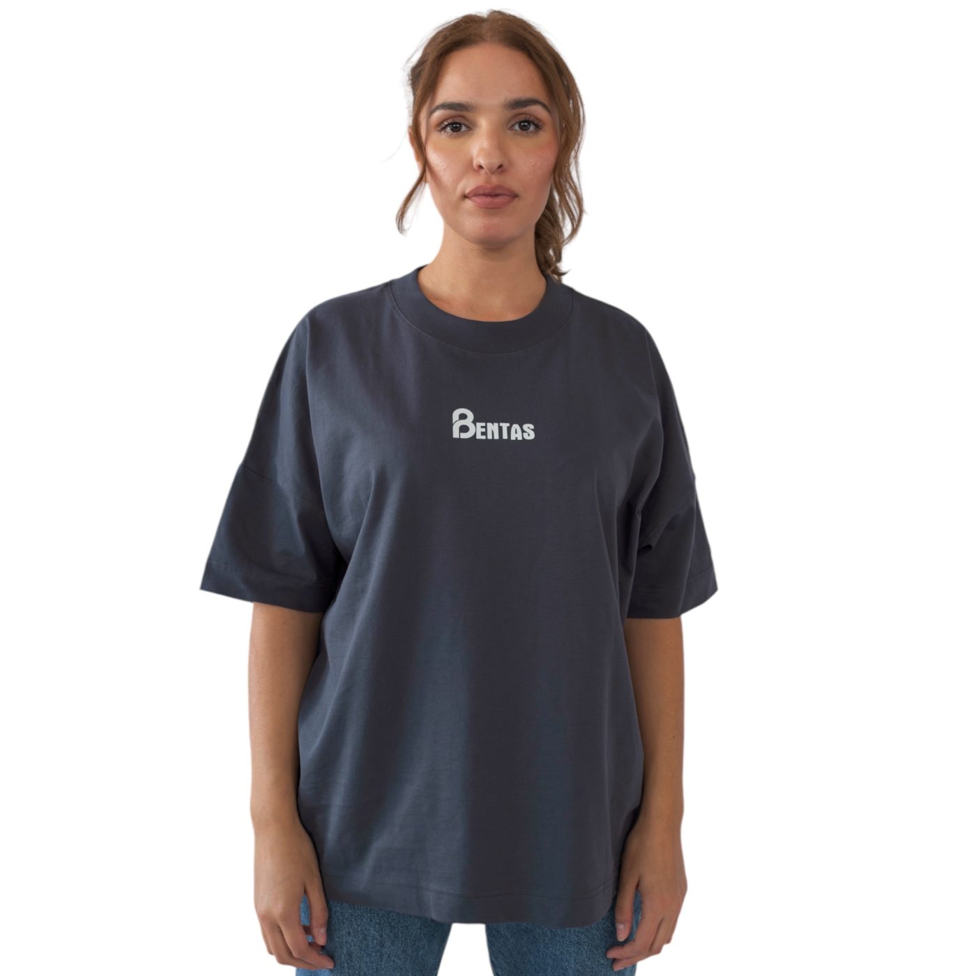 Grey Oversized Unisex T-shirt - Image 3