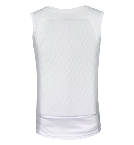 T-Shirt-Vest-White-Back