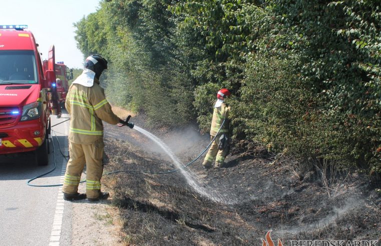 26/07-18 Brand i grøft, Søvejen 8752 Østbirk