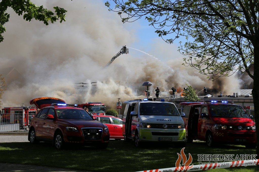 20/05-19 – Viborg – Voldsom brand ved Viborg sygehus