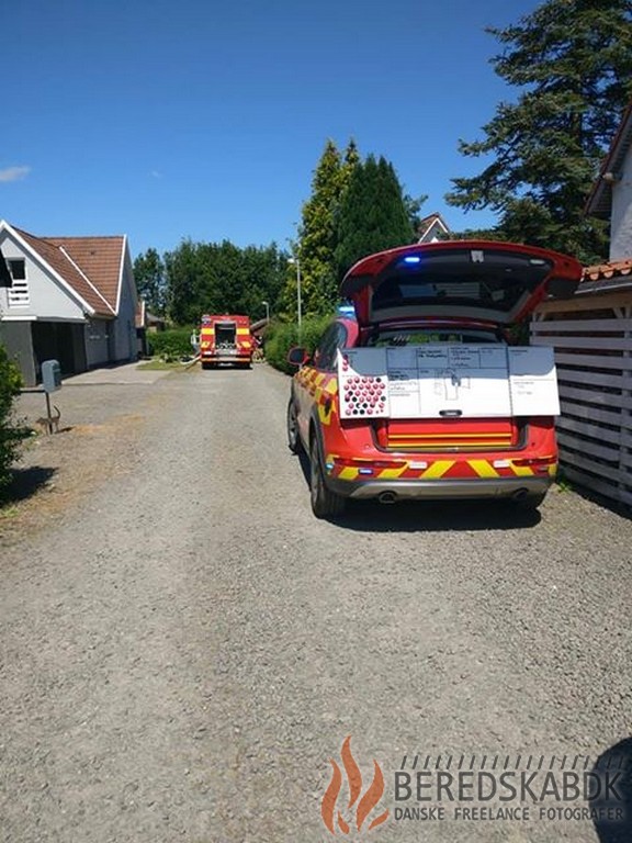 25/06-20 Bygningsbrand – VillaRækkehus – Frederiksbergalle, Horsens