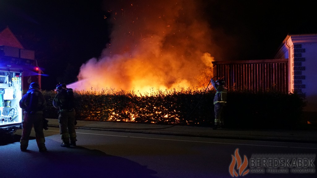 01/10-20 Bygningsbrand villa rækkehus, Søndergade Brædstrup