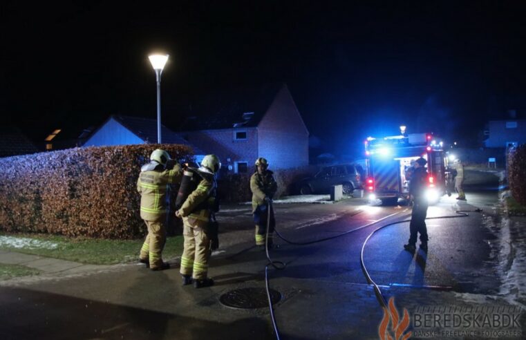 18/01-21 Brand villa rækkehus, Flintebakken, 8240 Risskov