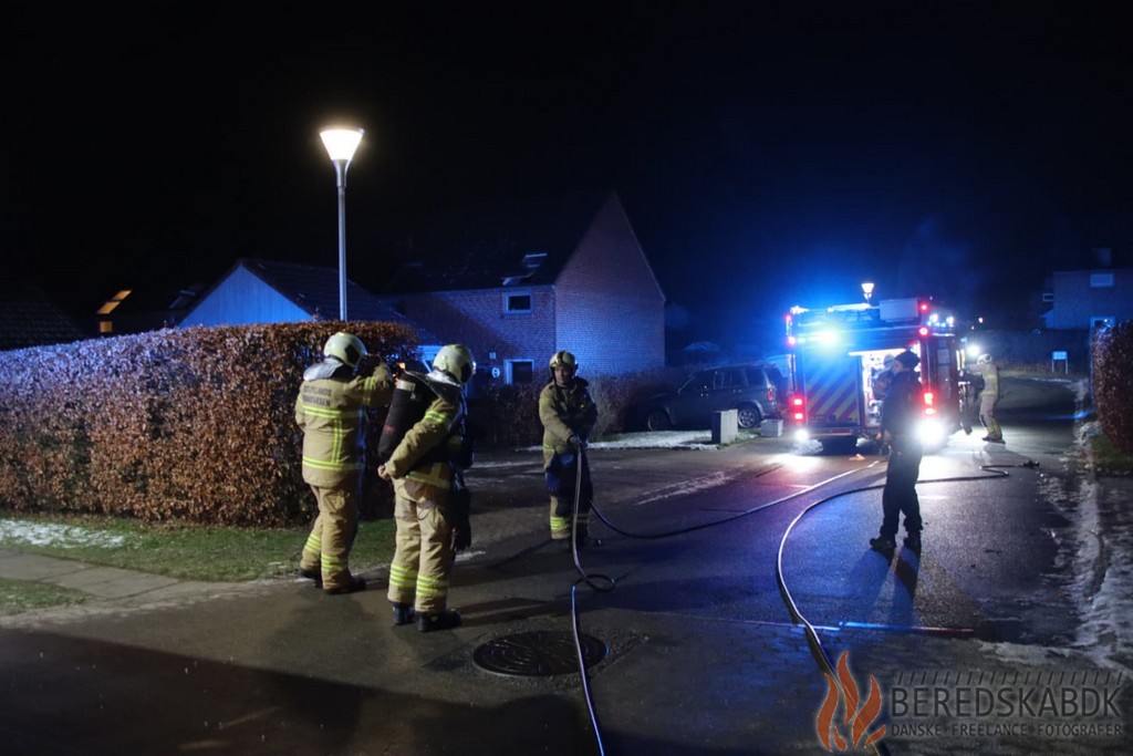 18/01-21 Brand villa rækkehus, Flintebakken, 8240 Risskov