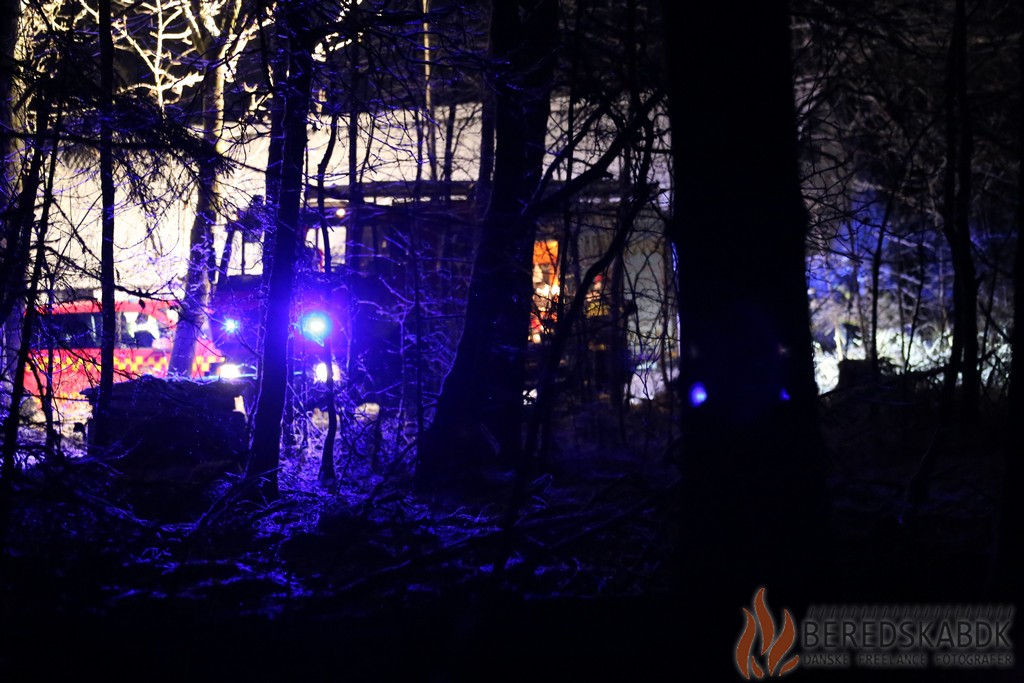 29/01-21 Skorst.brand-Hårdt tag, gudenåvej  8643 Ans by