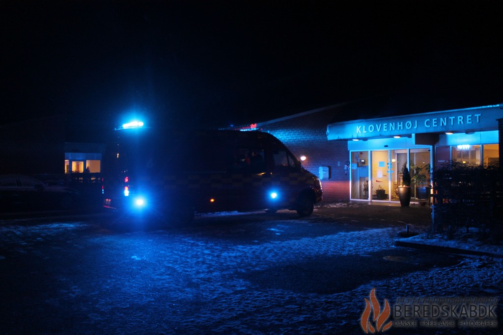 03/02-21 Brandalarm på Klovenhøj centret i Brædstrup