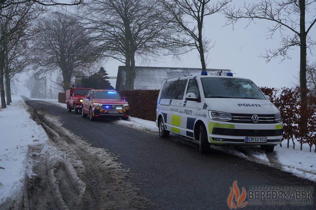 16/02-21 Bygningsbrand gård – Vestermarksvej, Løsning