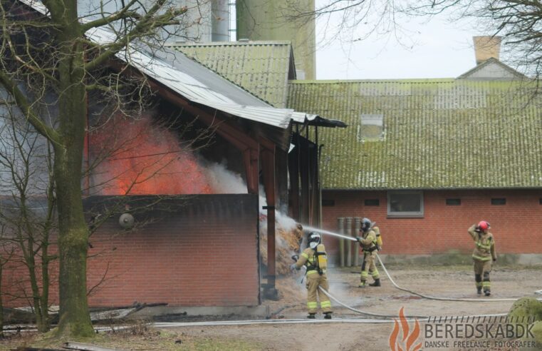 04/04-21 Bygningsbrand gård, Brokhøjvej Brædstrup