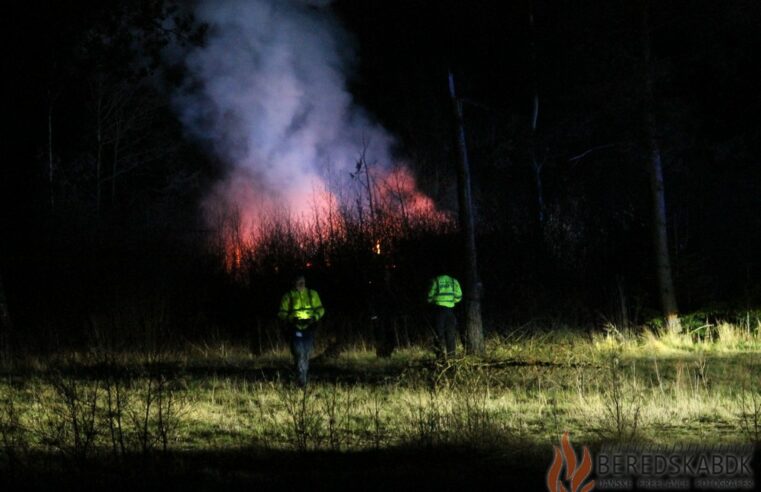 24/04-21 Brand i sommerhus på Østervang i Bryrup