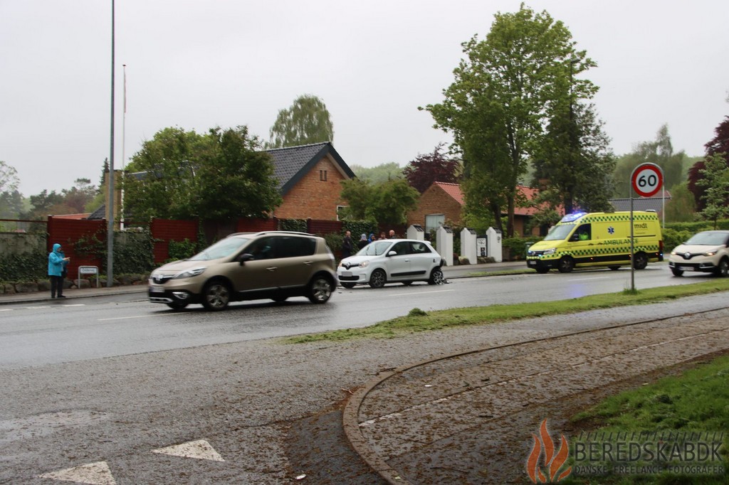 26/05-21 Færdselsuheld på Oddervej i Højbjerg