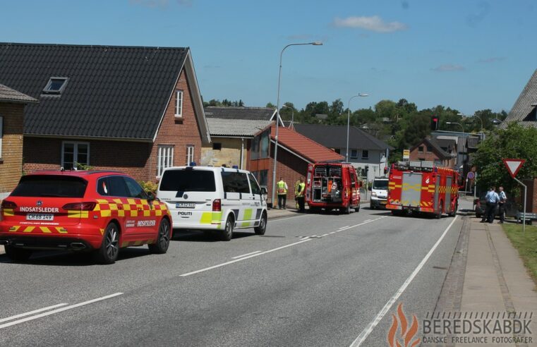 16/06-21 Bygningsbrand villa rækkehus på Vestbirkvej i Østbirk