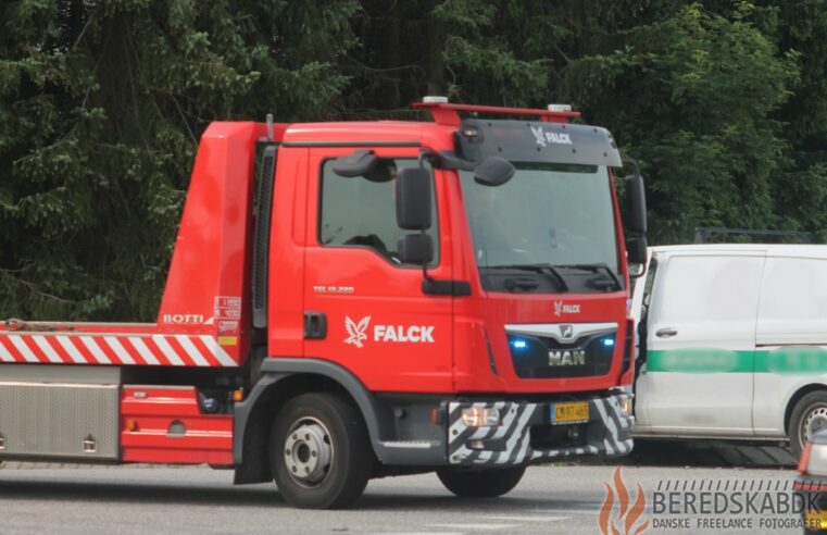 07/10-23 Havari på E45: Lastbil blokerer vognbane  tidshorisont for genåbning pt ukendt