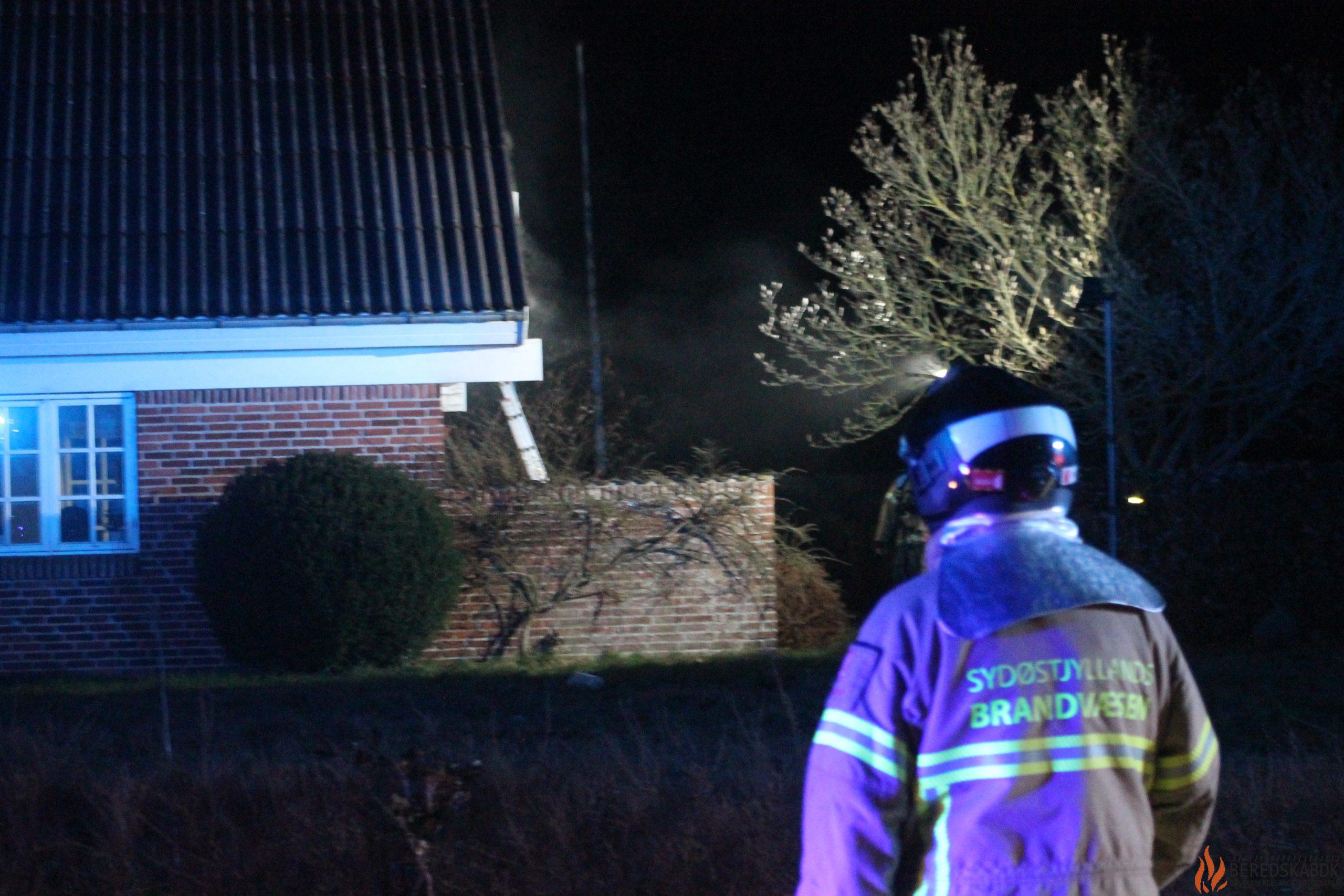 03/04-22 Brand i villa på Søvænget i Brædstrup