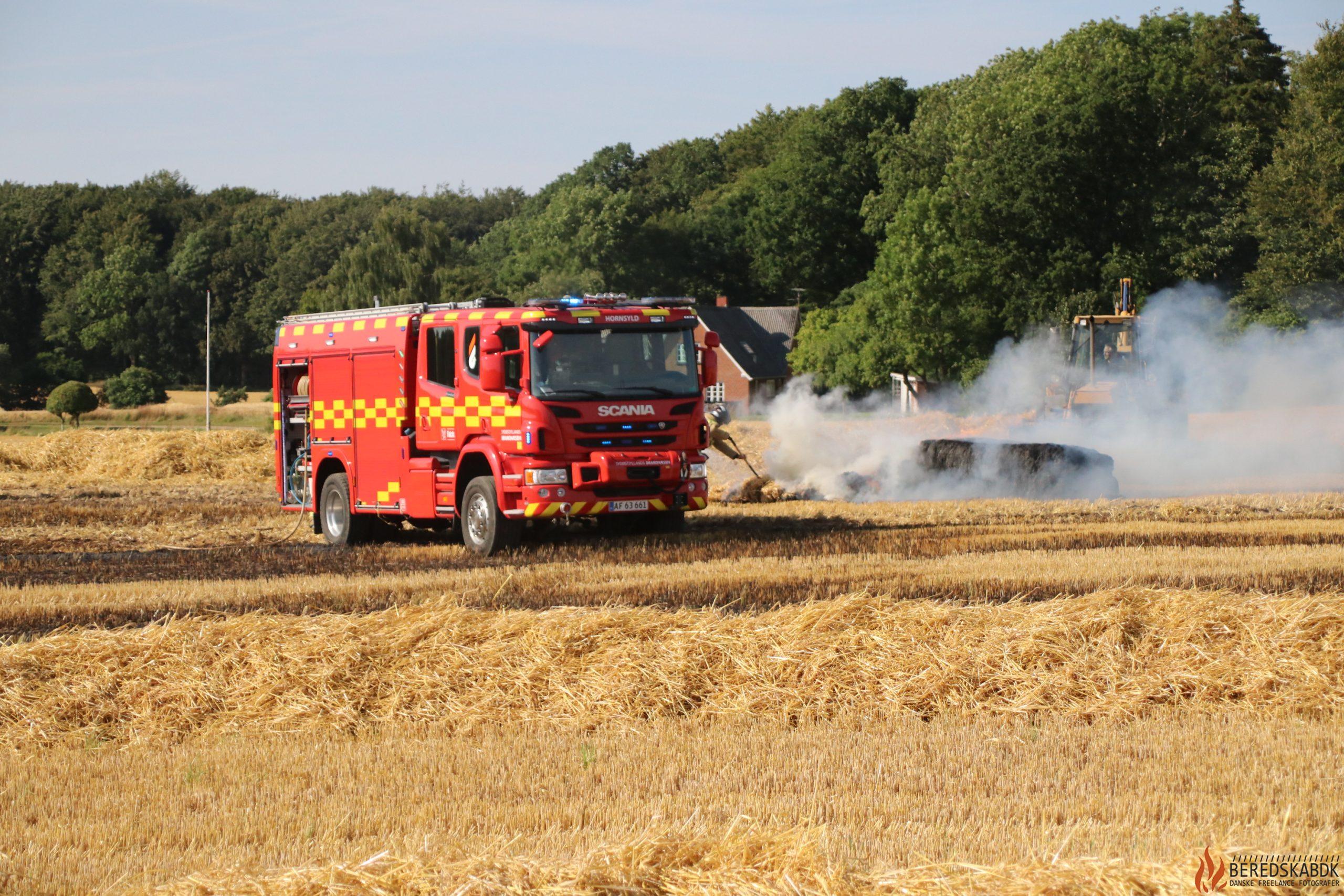 18/07-22 Brand i landbrugsredskab på Ørnsvigvej i Juelsminde