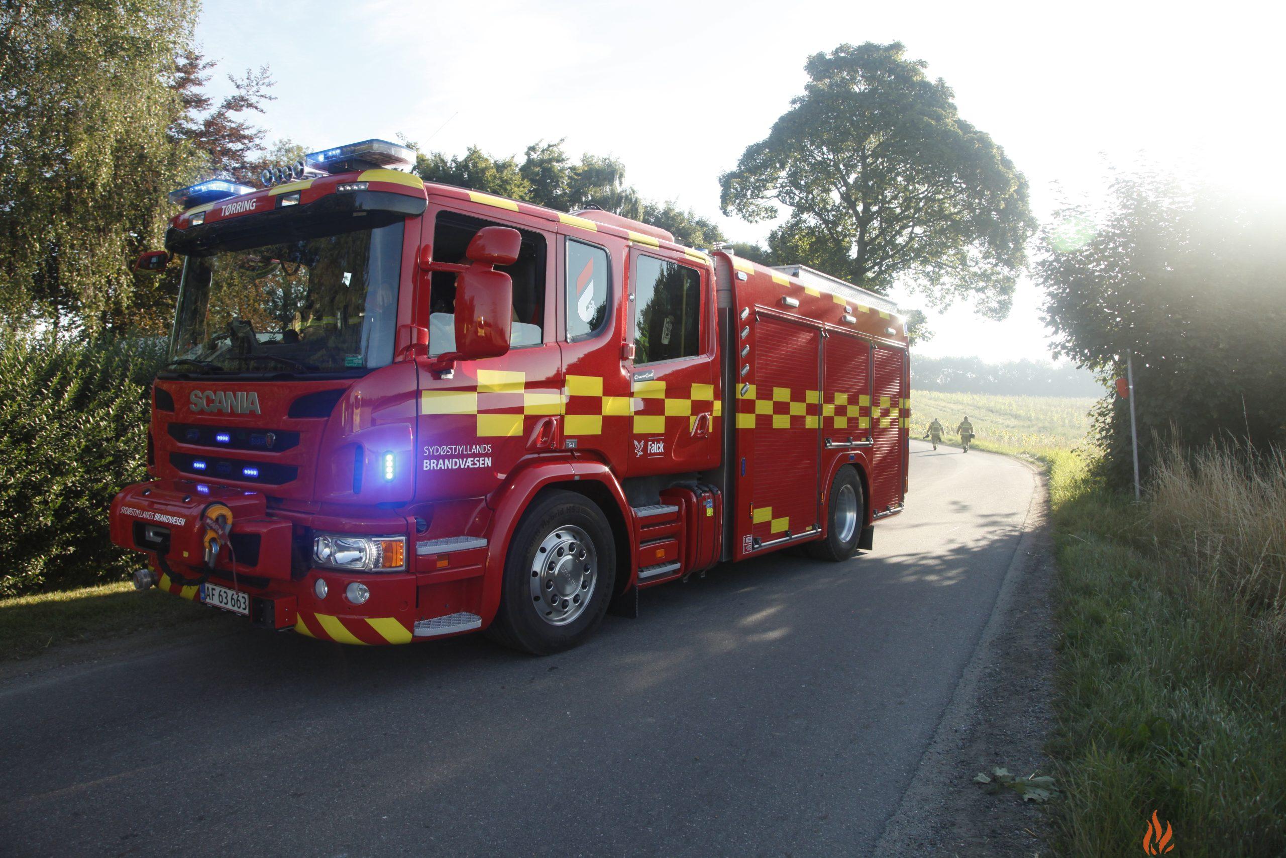 13/08-22 Færdselsuheld på Ådalvej i Jelling