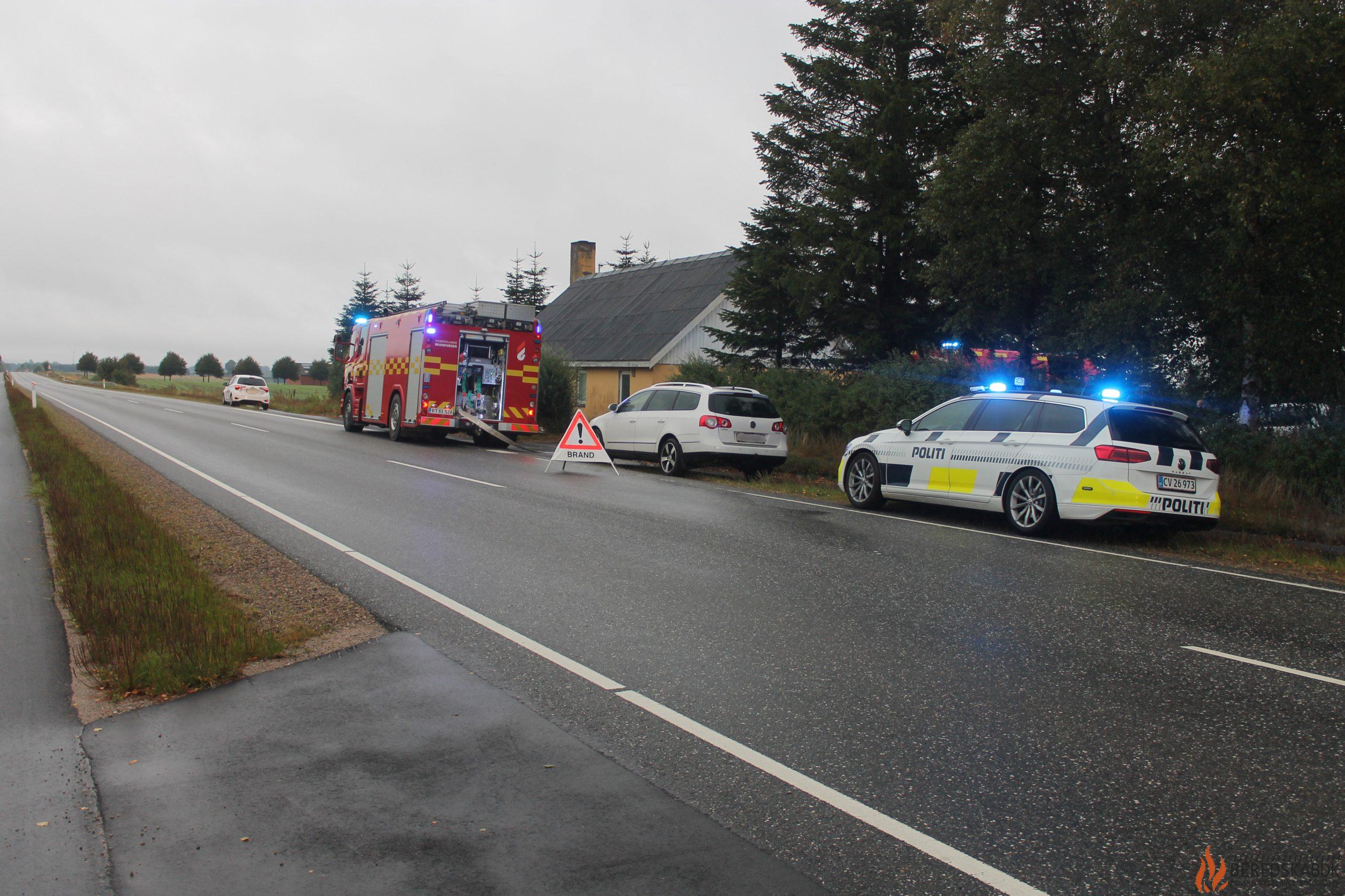 09/09-22 Brand på Silkeborgvej i Brædstrup