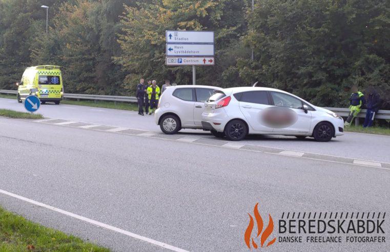 03/10-22 Færdselsuheld mellem Havnevej og Nørre blvd i Skive