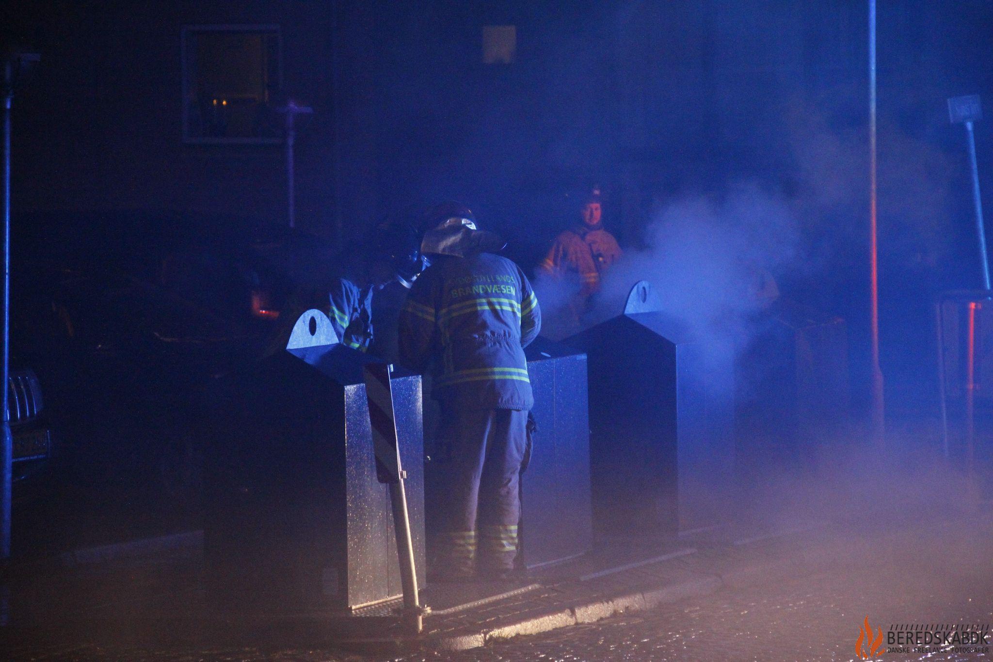 23/11-22 Brand i skraldespand på Svanes Torv i Horsens