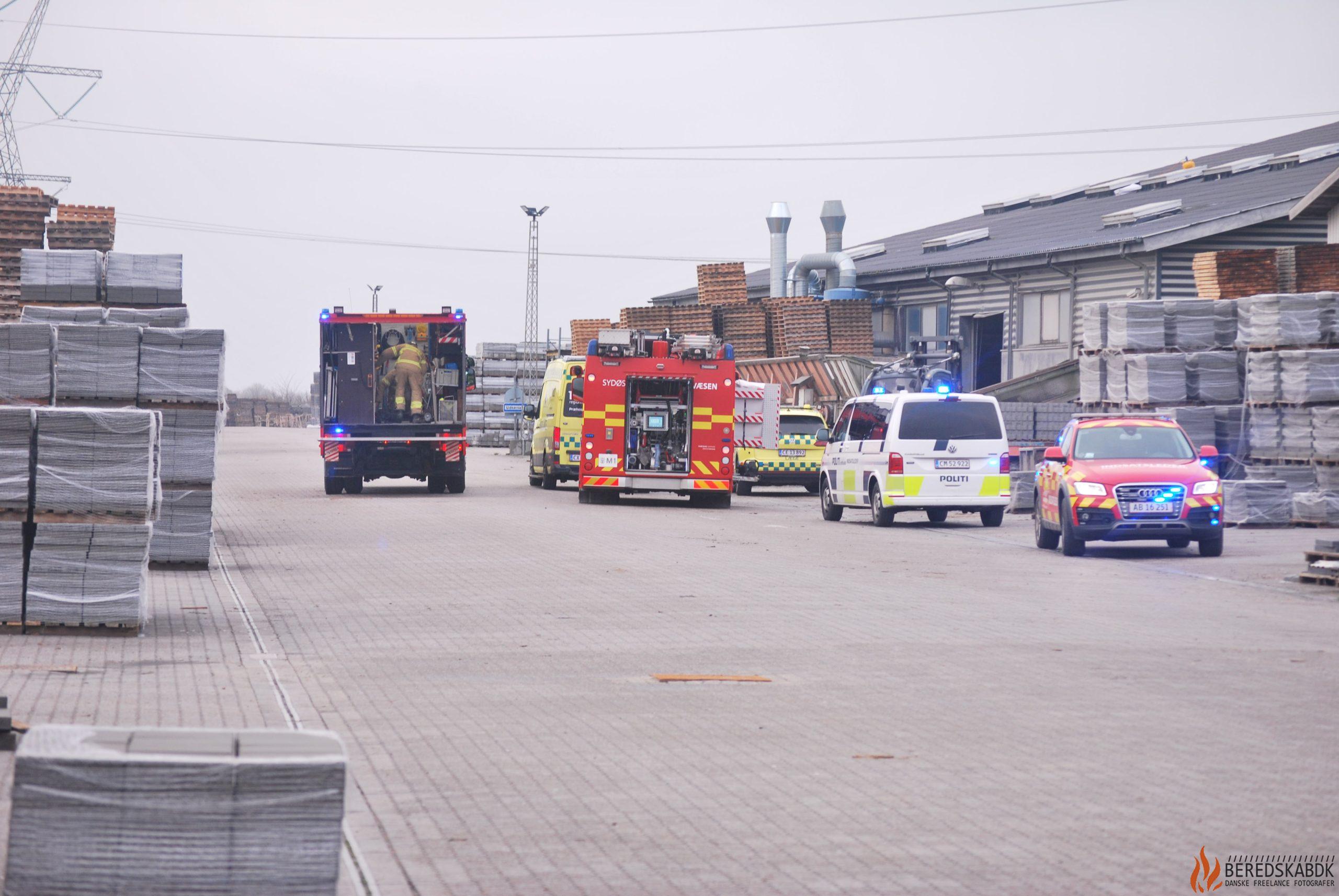 27/11-22 Brandvæsnet tilkaldt til virksomhed i Horsens