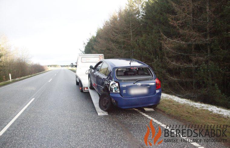 07/12-22 Færdselsuheld på Givevej Rute 176 Mellem, Hampen og Ejstrupholm 