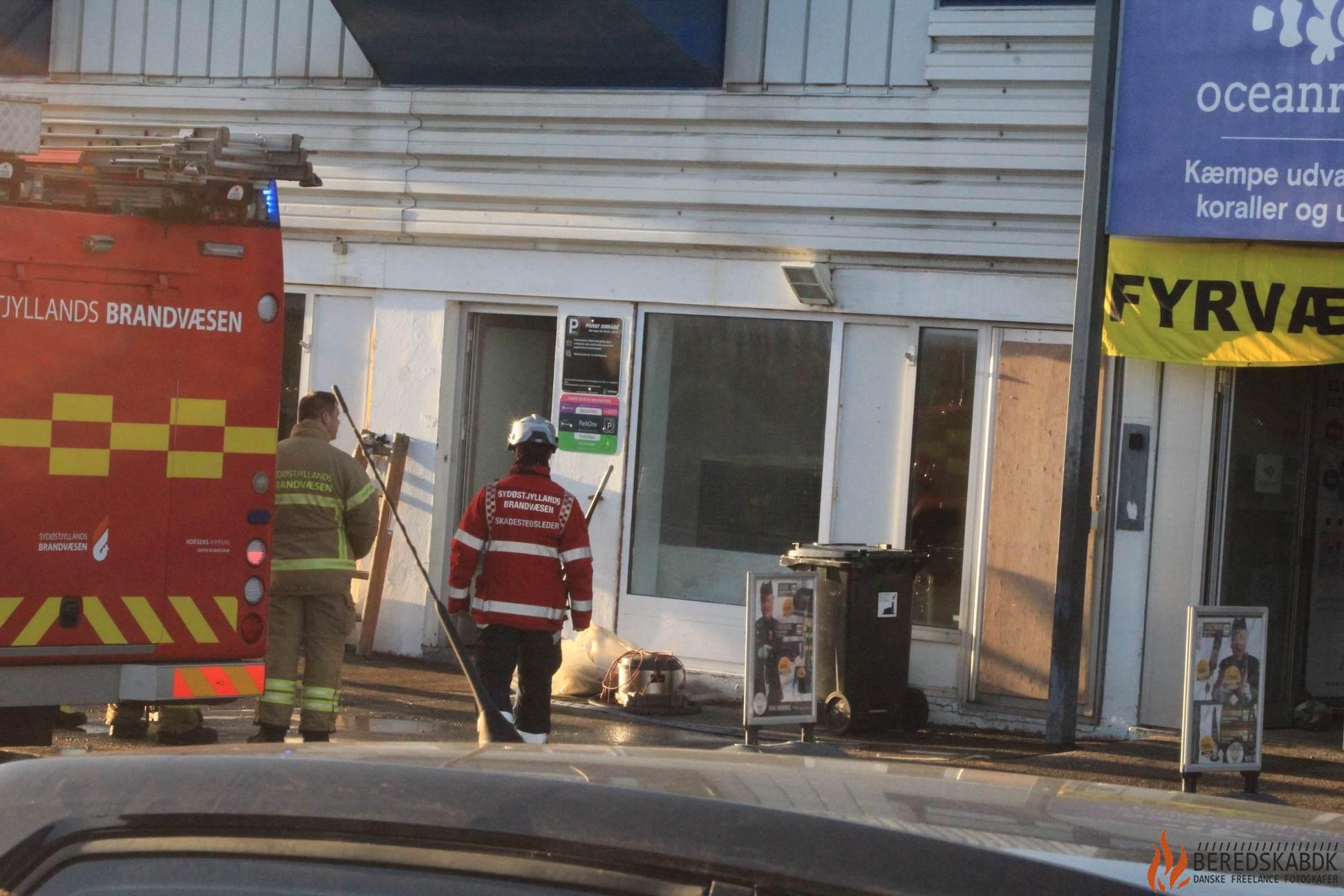 27/12-22 Bygningsbrand-Butik på Sønderbrogade i Horsens