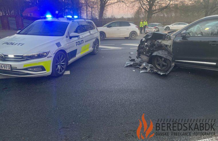 24/01-23 Færdselsuheld på Silkeborgvej, Horsens