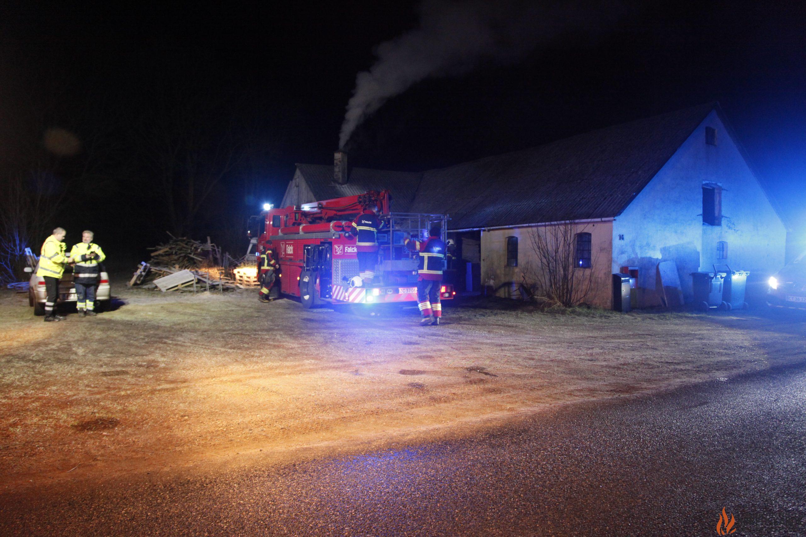 27/01-23 Brand Skorsten – Hårdt tag  Malundvej, 8765 Klovborg