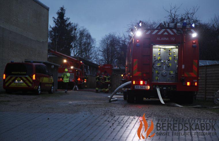 18/02-23 Brand ved UngdomsSkole på Vestergade i Ejstrupholm