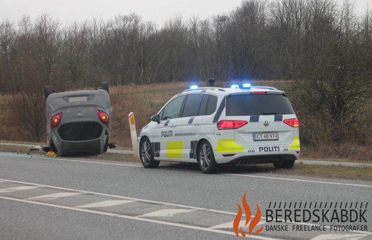 24/02-23 Færdselsuheld på Horsensvej ved Nim i Brædstrup