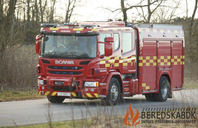 27/02-23 Brandvæsnet tilkaldt til Enner Mark Fængsel, Horsens