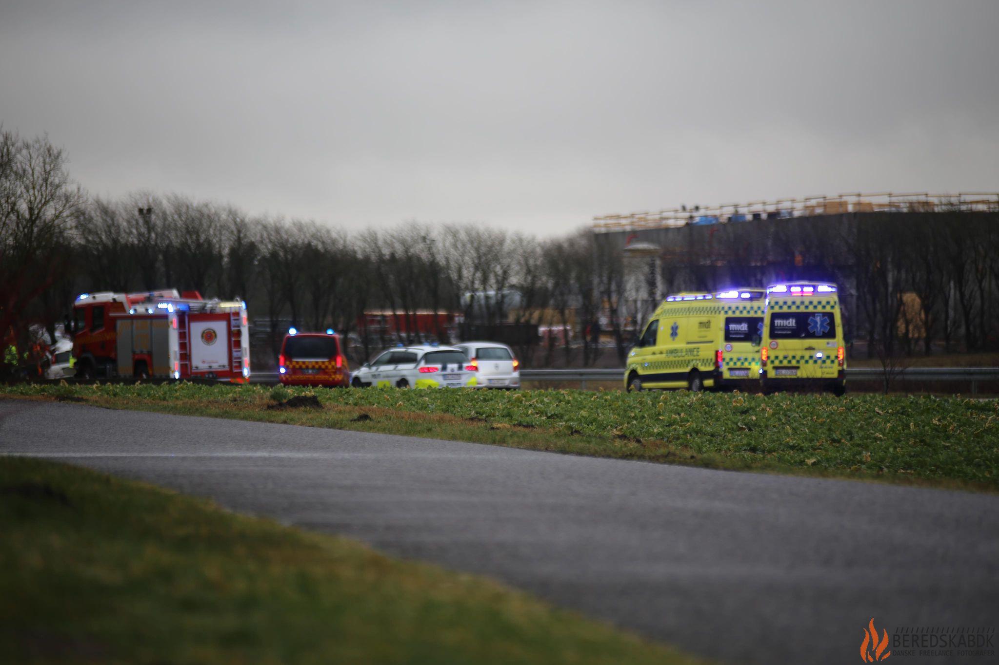 22/03-23 Alvorlig ulykke på Nordre Ringvej i Tjele ved Viborg