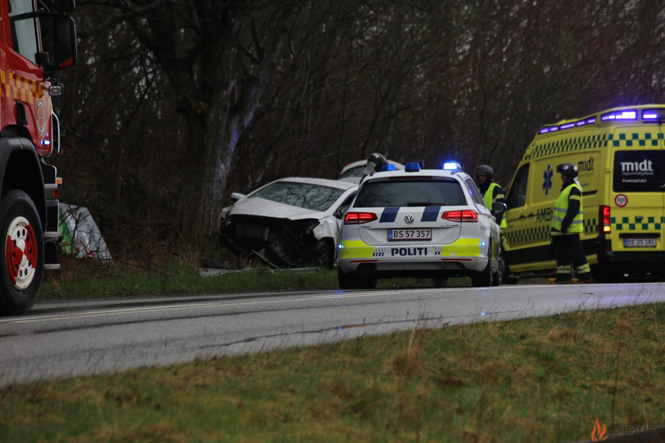 30/03-23 Færdselsuheld på Tapdrupvej I Viborg