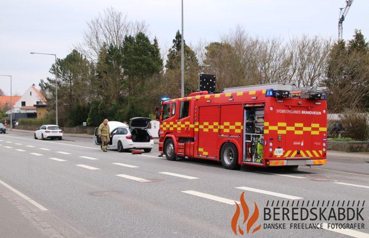 16/04-23 Brand i bil på Strandpromenaden, 8700 Horsens