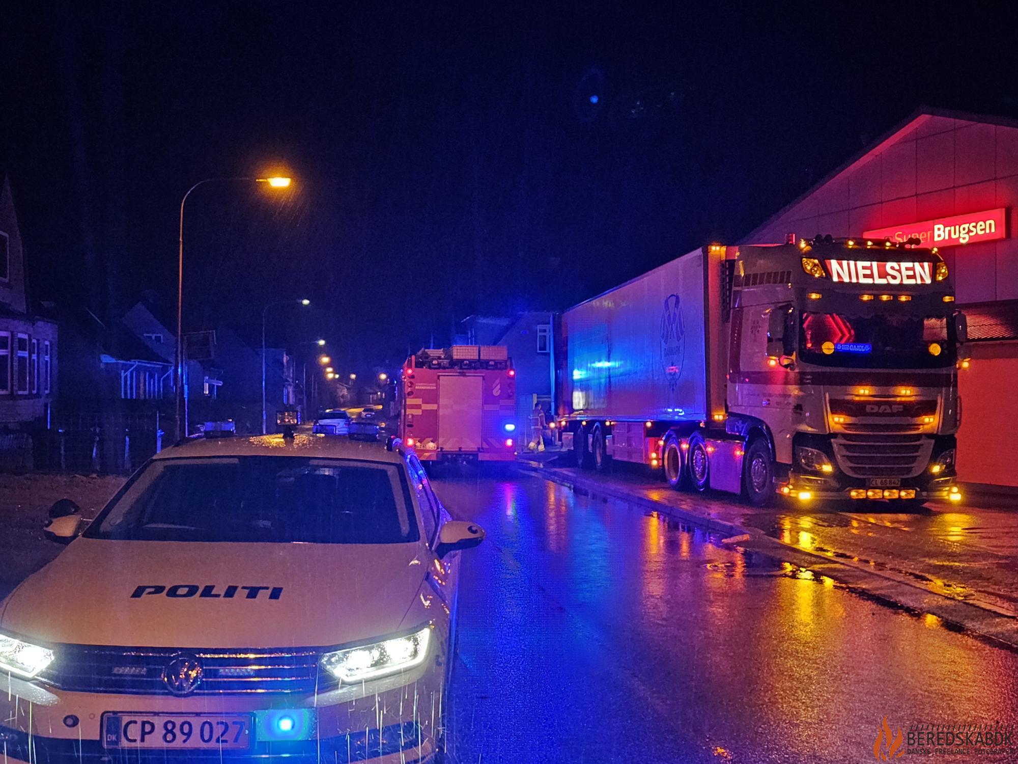 11/04-23 Brand i container på Søgade i Brædstrup